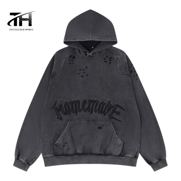 distressed hoodie thshd 923