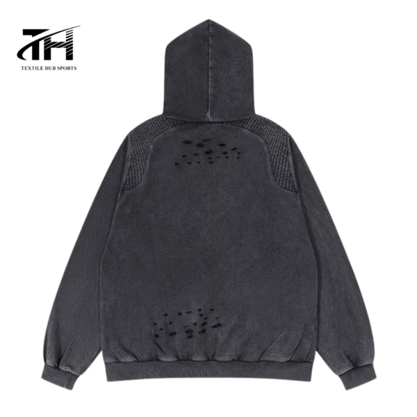 distressed hoodie thshd 923